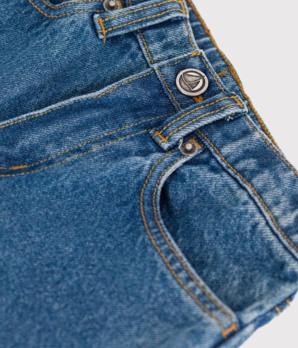 Pantalon enfant cinq poches en denim
