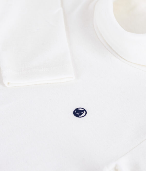 Sous-pull enfant mixte en coton uni