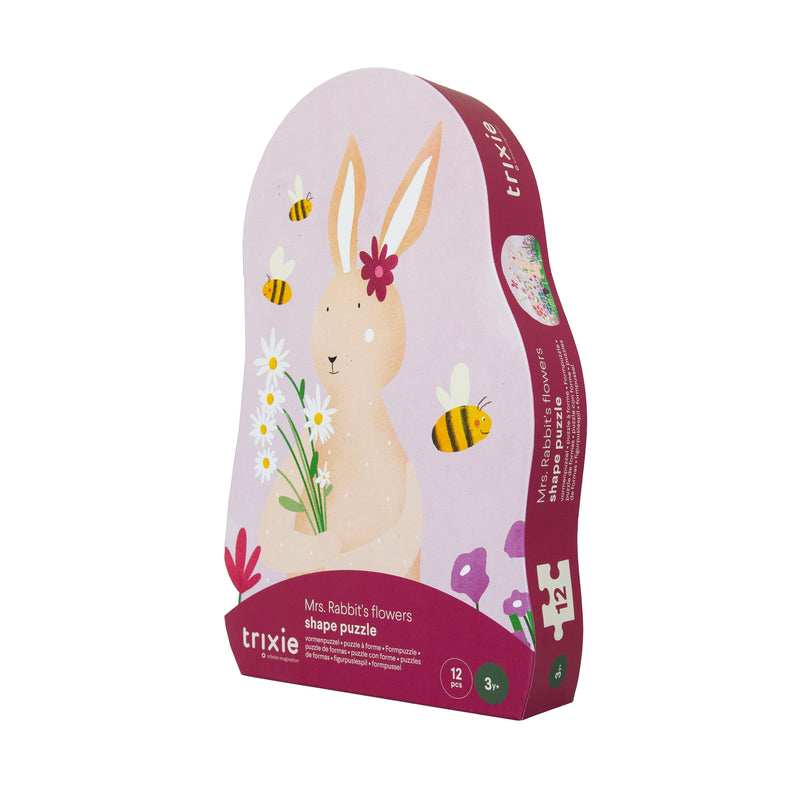 Puzzle à forme - les fleurs de Mrs. Rabbit - 12 pièces – Image 2