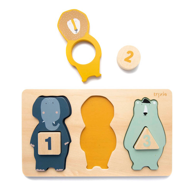 Puzzle à compter en bois – Image 2