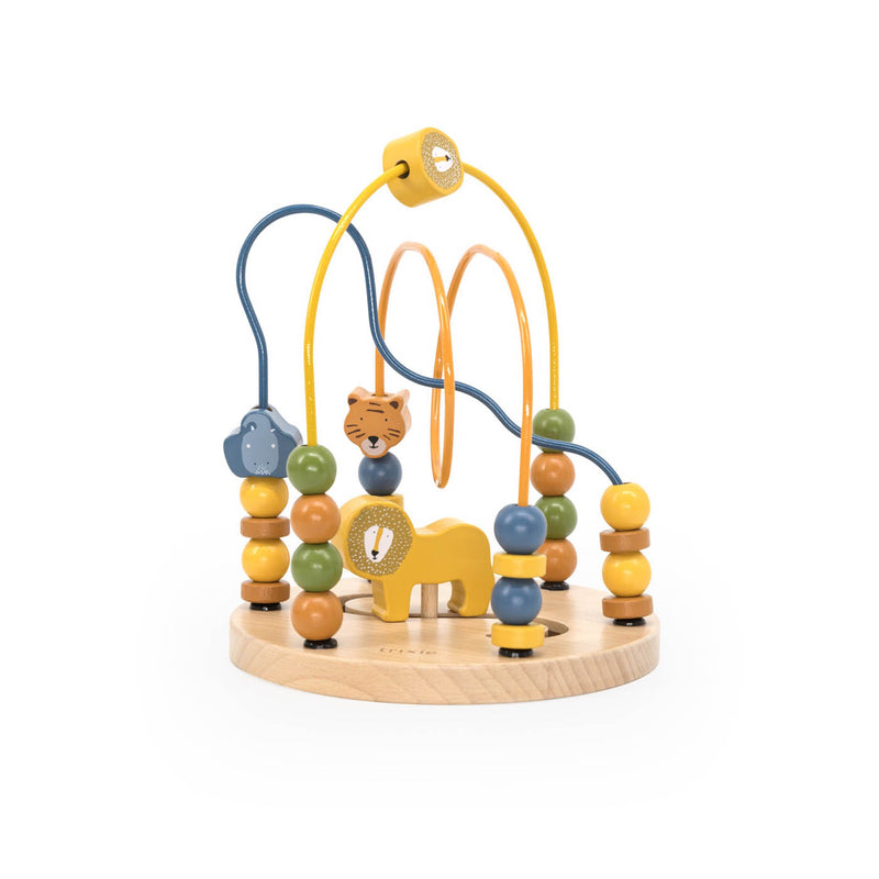 Labyrinthe à perles en bois animaux – Image 2