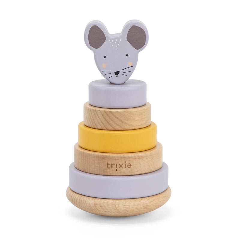 Tour à empiler en bois - Mrs. Mouse – Image 2
