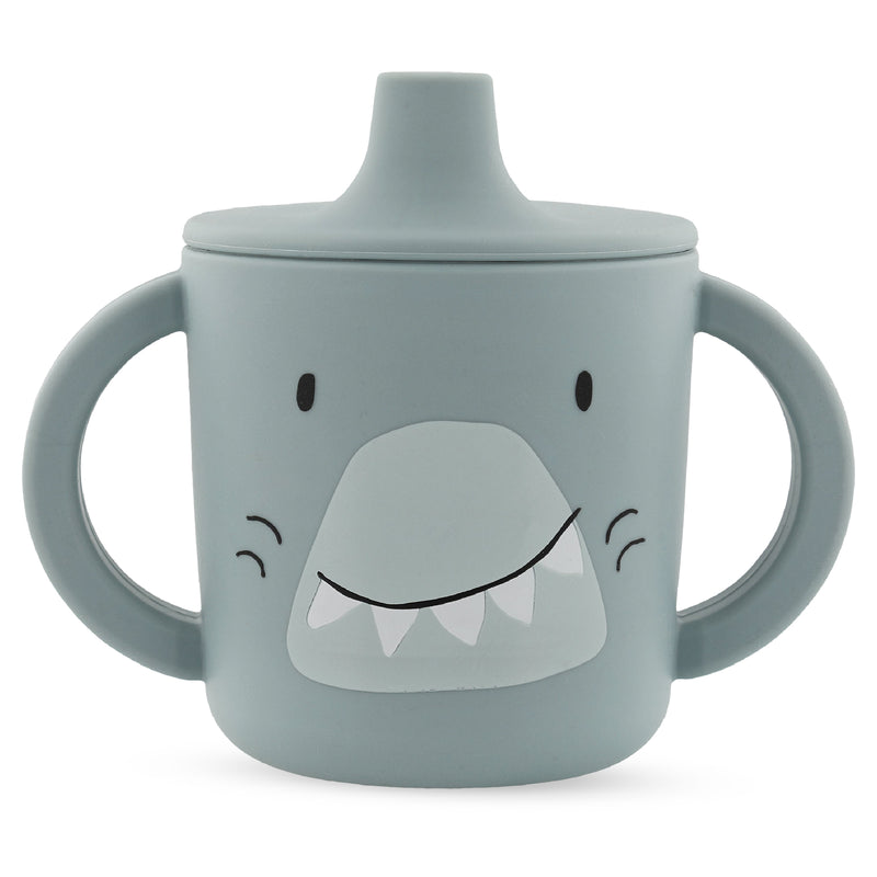 Tasse d'apprentissage en silicone - Mr. Shark