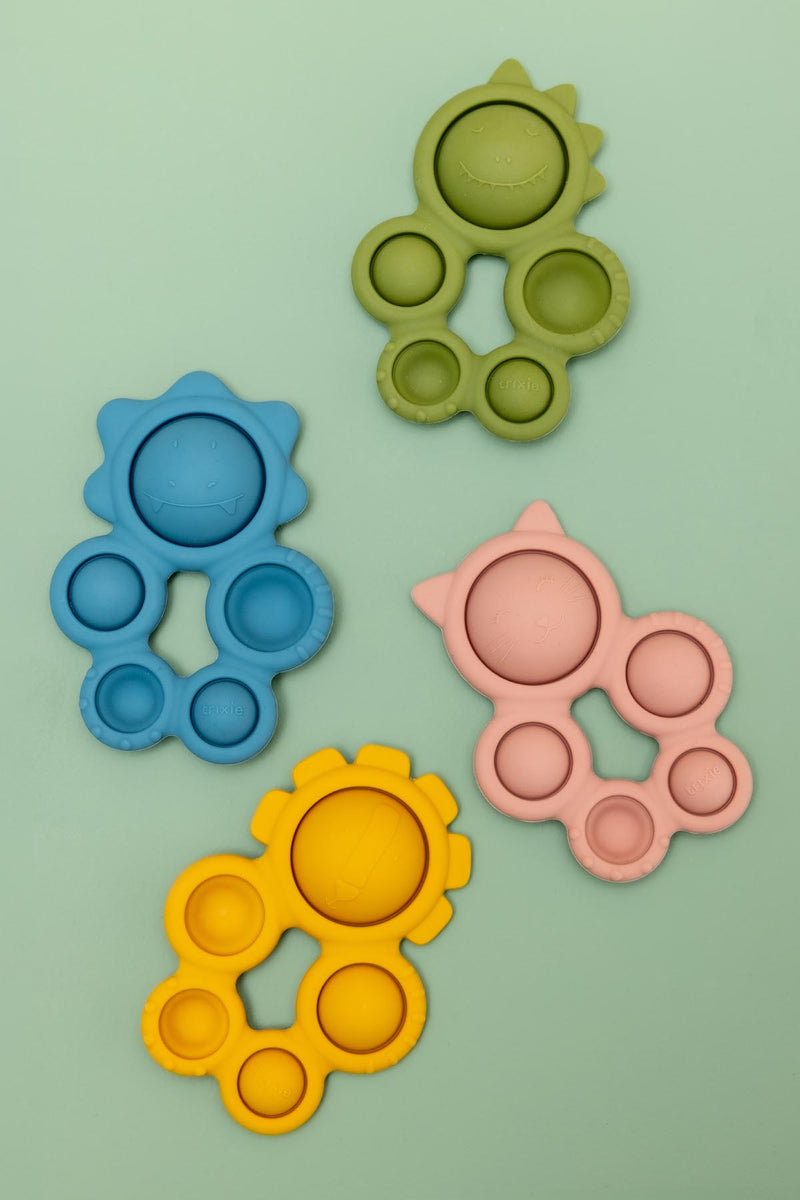 Jouet pop-it en silicone - Mr. Dino – Image 3