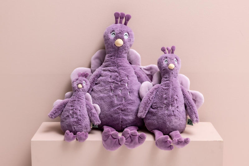 Animal en peluche - bébé - Mrs. Peacock – Image 4