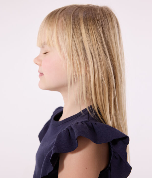 T-shirt enfant à manches volantées en coton – Image 2