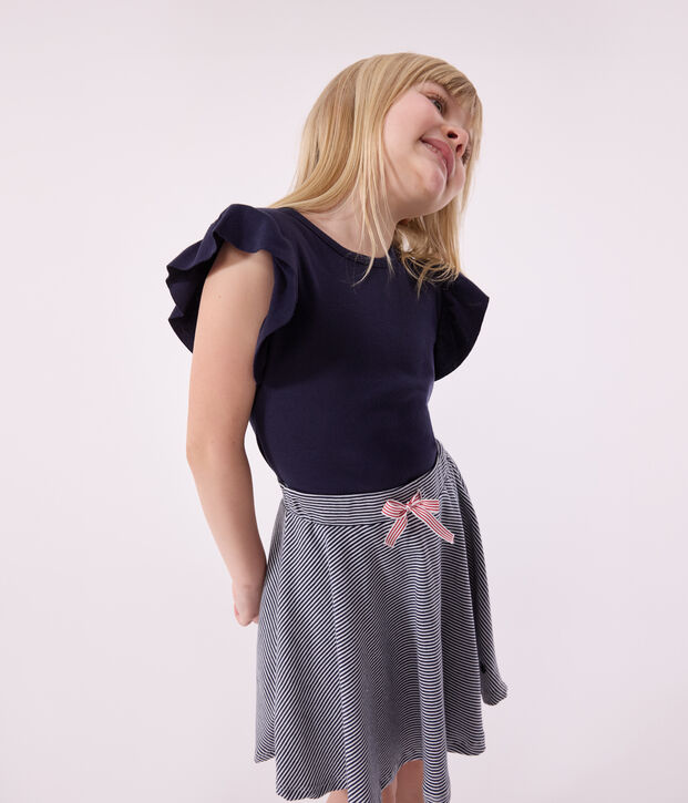 T-shirt enfant à manches volantées en coton – Image 4