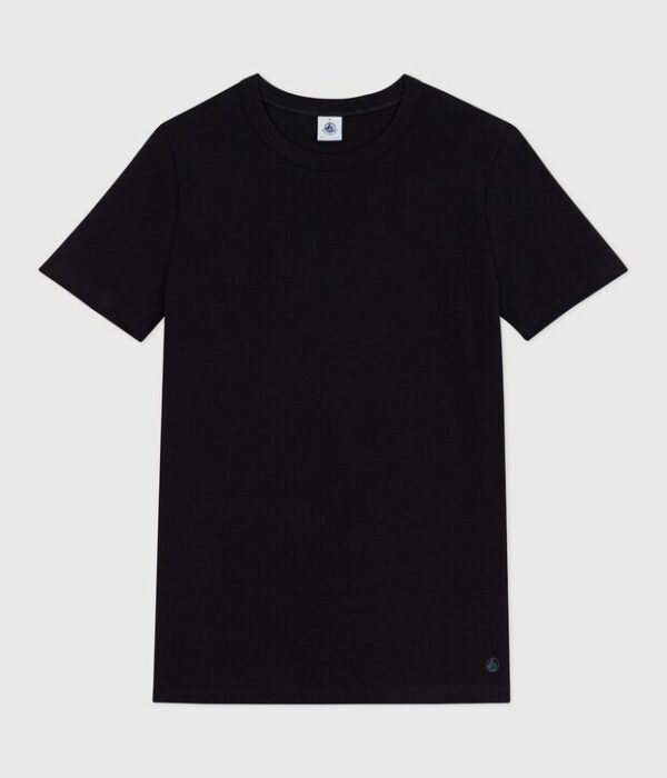 T-shirt à manches courtes femme en coton uni