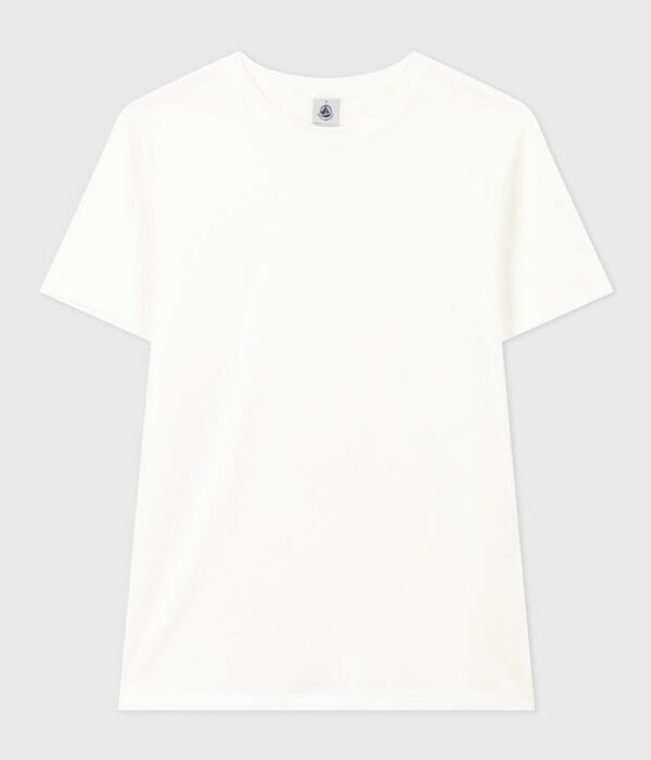 T-shirt à manches courtes femme en coton uni