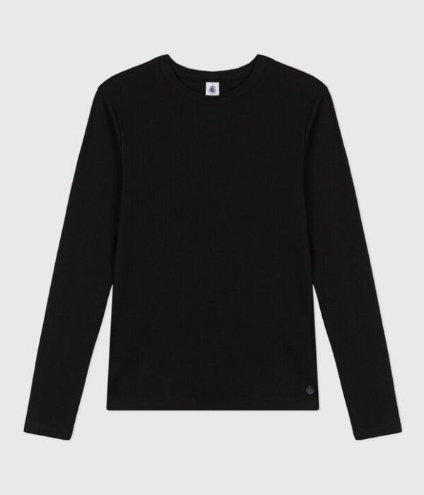 T-shirt L'iconique manches longues femme en coton