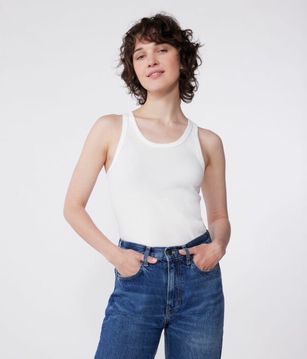 Débardeur L'iconique femme en coton uni