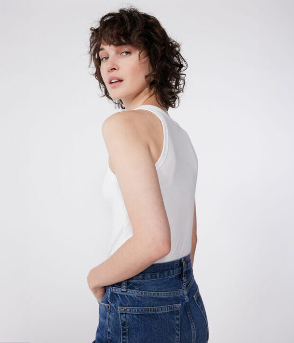 Débardeur L'iconique femme en coton uni