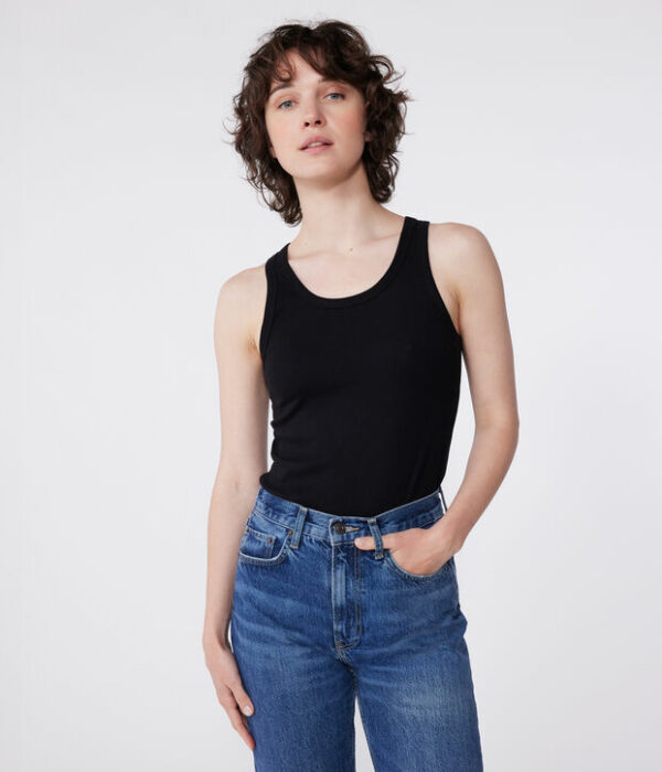 Débardeur L'iconique femme en coton uni