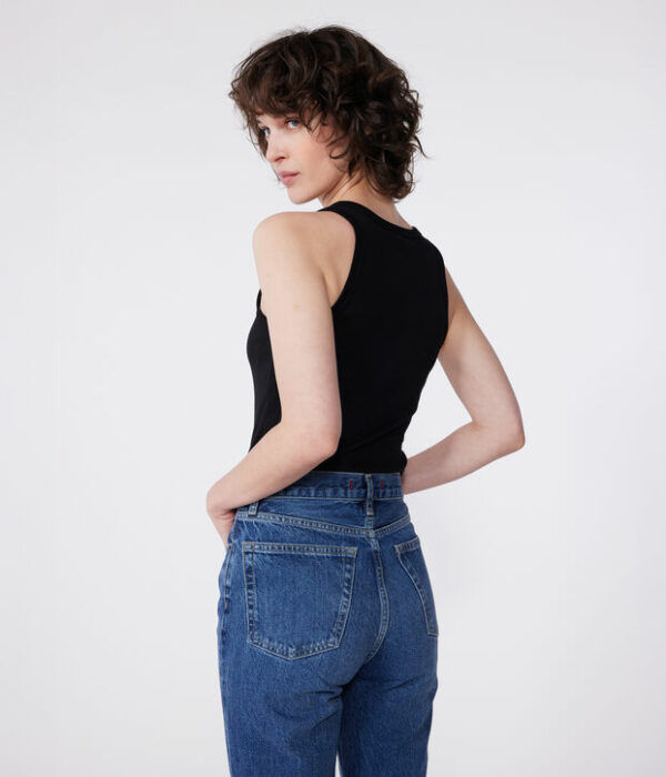 Débardeur L'iconique femme en coton uni