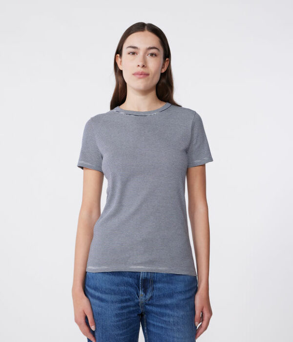 Tee-shirt L'ICONIQUE col rond en coton Femme