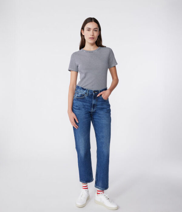 Tee-shirt L'ICONIQUE col rond en coton Femme