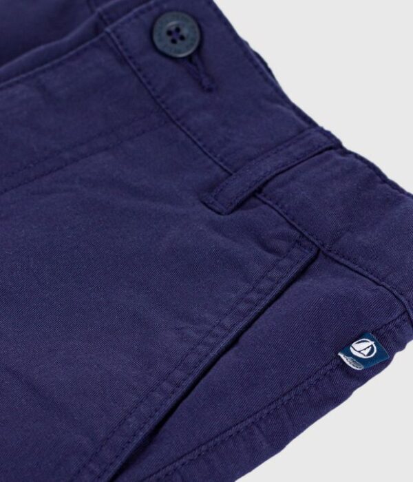 Bermuda short enfant en coton uni