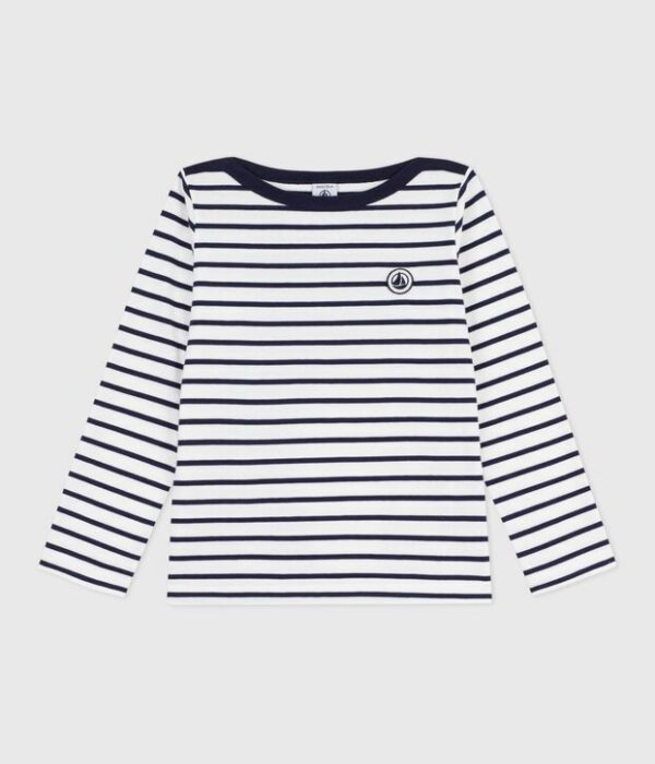 Marinière iconique enfant en coton épais