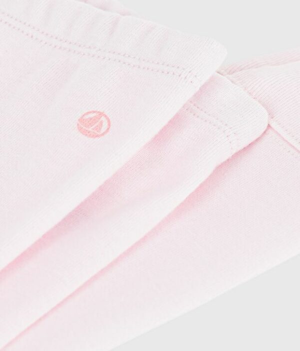 Legging bébé en coton uni