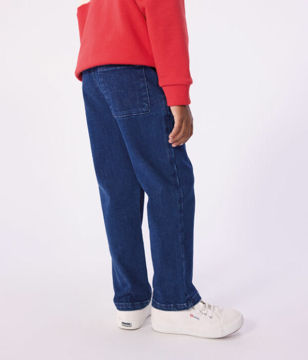 Pantalon droit enfant en denim