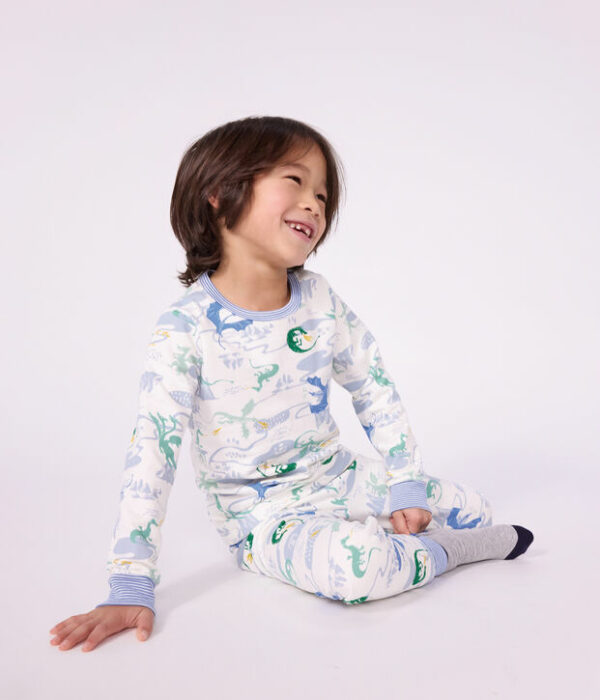 Pyjama enfant en molleton imprimé dragons