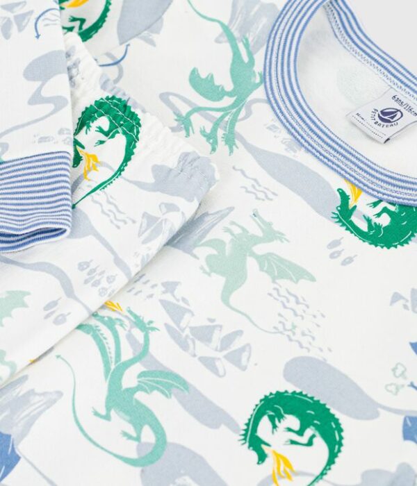 Pyjama enfant en molleton imprimé dragons