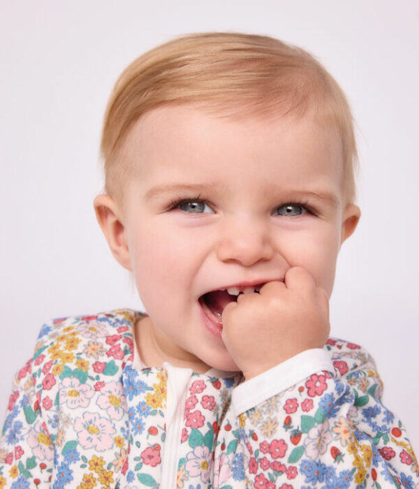 Gigoteuse bébé en coton imprimé à fleurs TOG 2