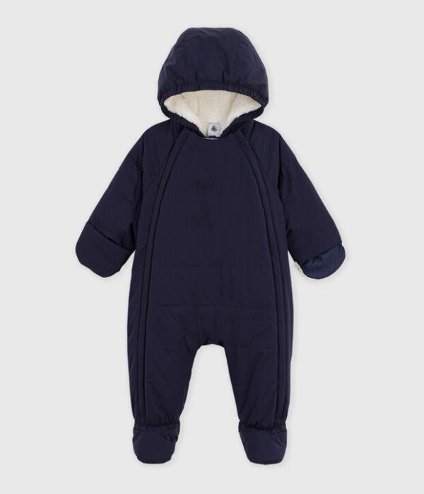 Combipilote bébé en polyester et sa doublure en sherpa