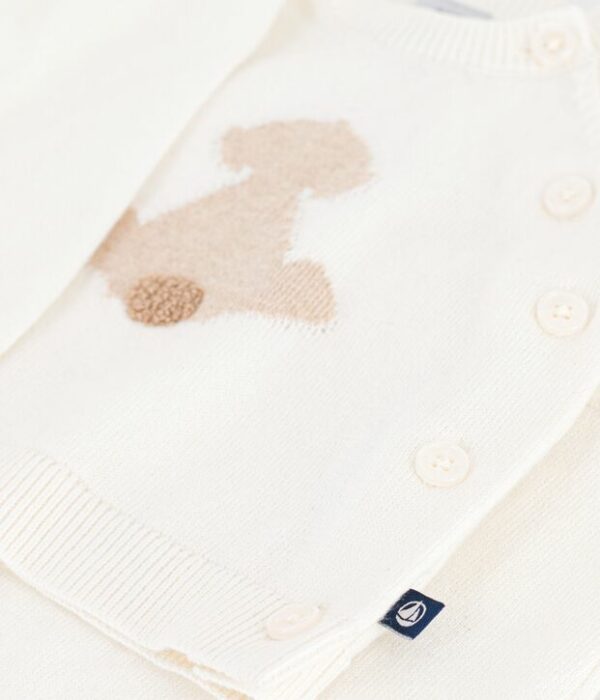 Ensemble bébé en tricot à motif
