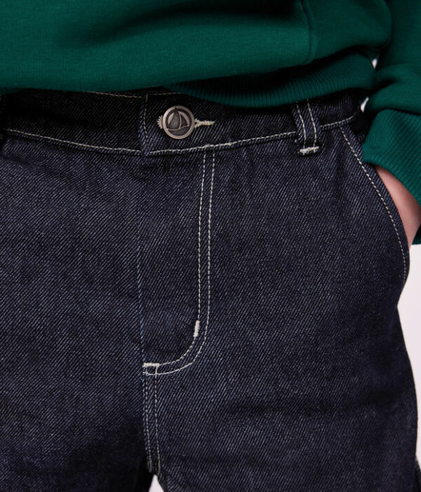 Pantalon carpenter enfant en denim