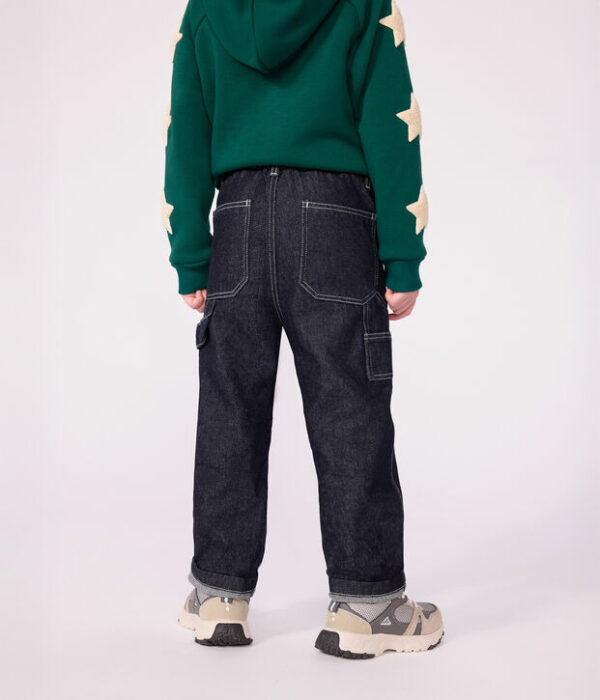 Pantalon carpenter enfant en denim