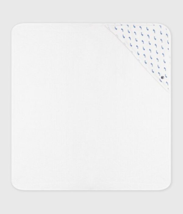 Carré de bain bébé en coton
