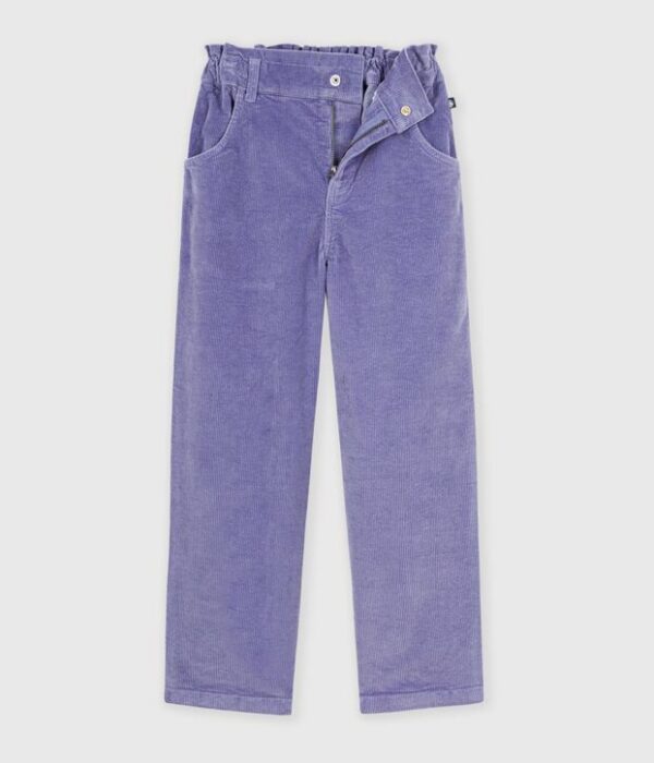 Pantalon enfant en velours
