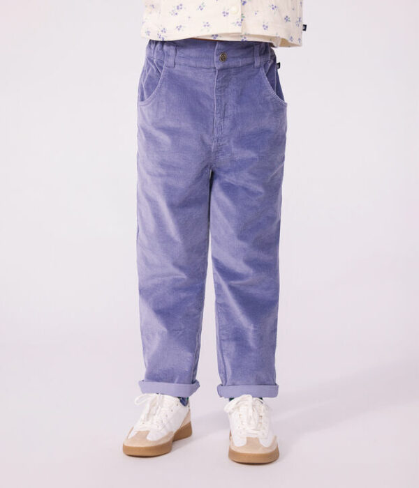 Pantalon enfant en velours