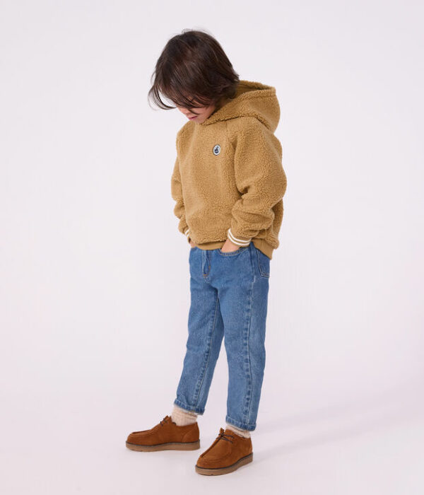 Sweatshirt enfant en sherpa