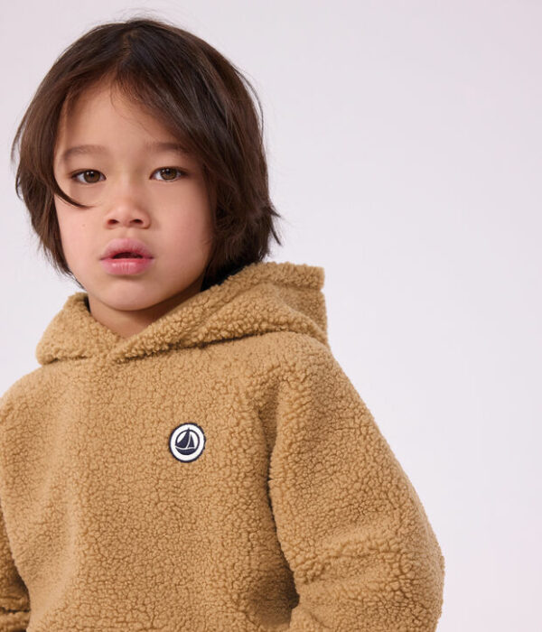 Sweatshirt enfant en sherpa