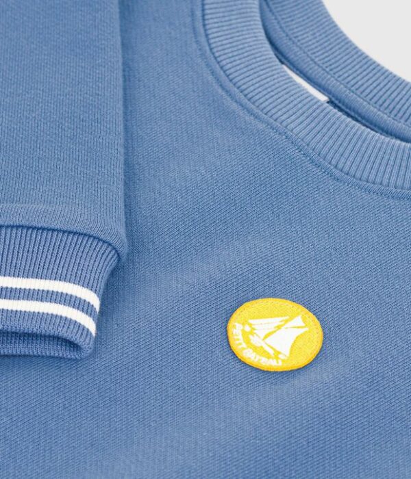 Sweatshirt enfant en coton uni
