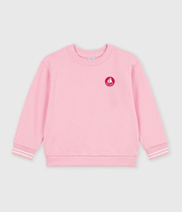 Sweatshirt enfant en coton uni