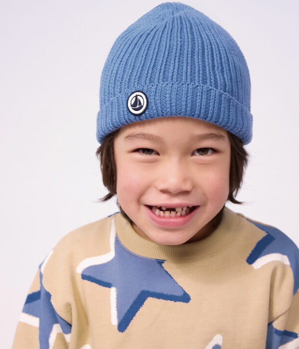 Sweatshirt enfant en coton imprimé étoiles