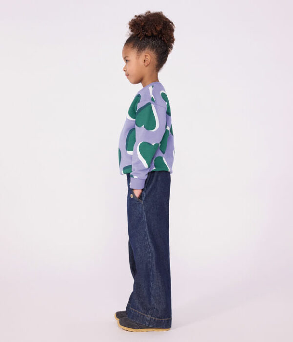 Pantalon wide leg enfant en denim