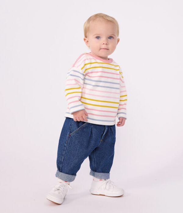 Marinière bébé en coton