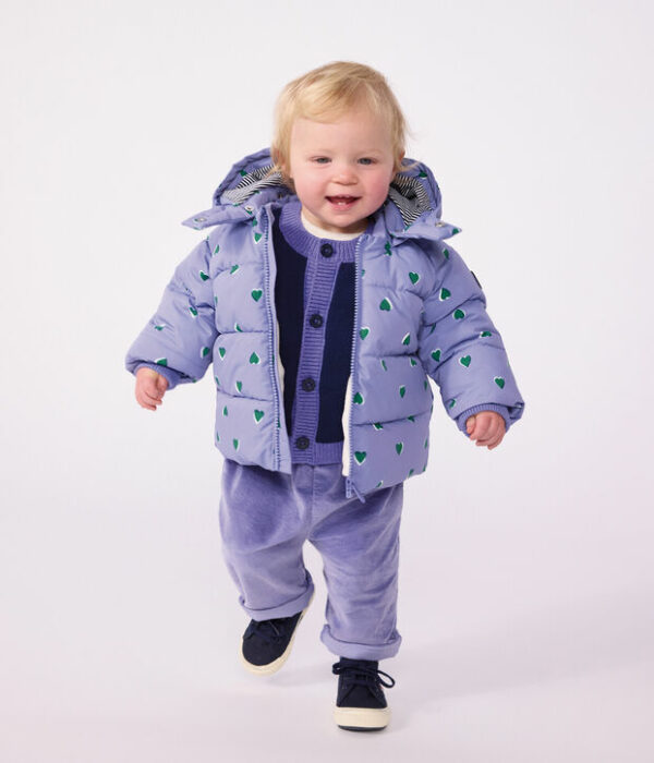 Doudoune bébé imprimée