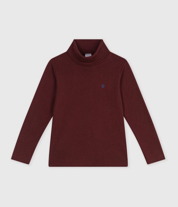 Sous-pull enfant en coton uni