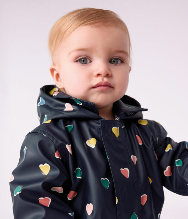 Ciré iconique bébé imprimé coeurs