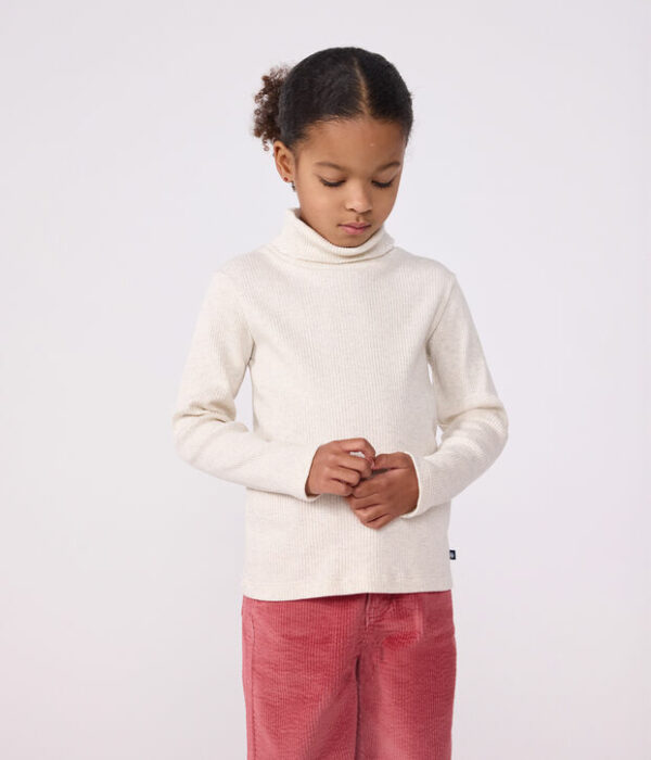 Sous-pull enfant en coton uni
