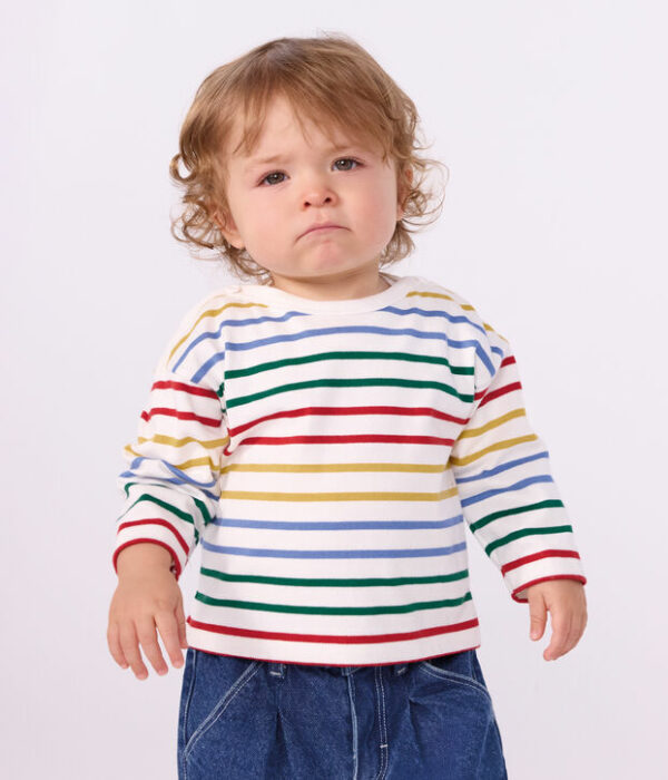 Marinière bébé en coton