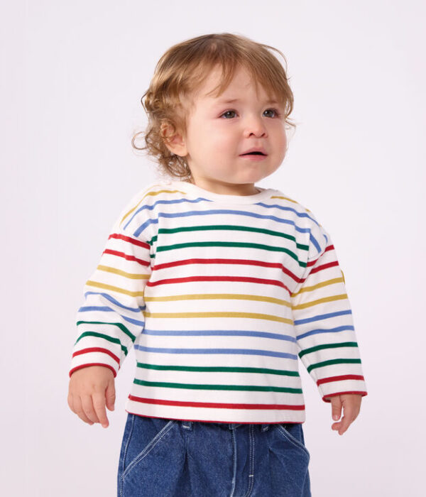 Marinière bébé en coton