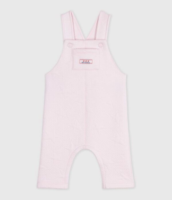 Salopette bébé en coton épais à motifs étoiles