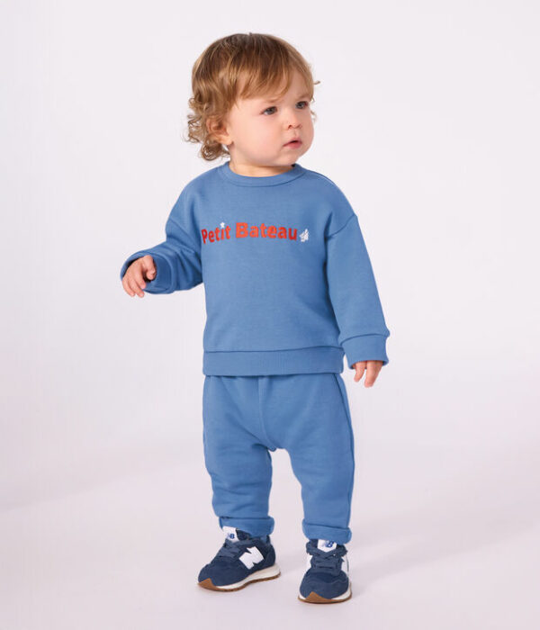 Pantalon de jogging bébé mixte en coton uni