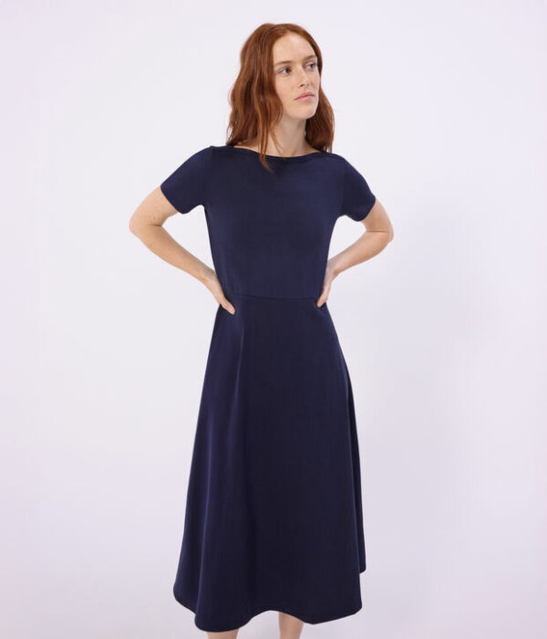 Robe longue femme en coton